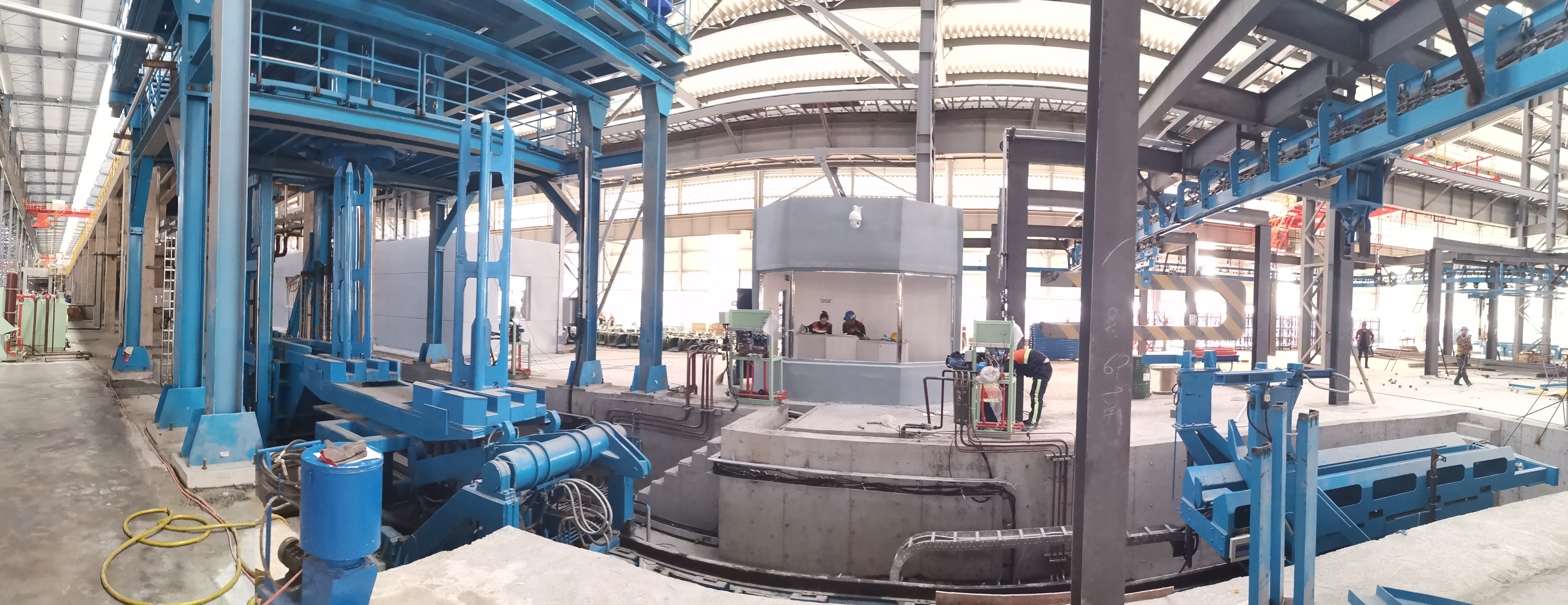 青拓特鋼棒線材項(xiàng)目集卷站設(shè)備